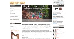 Desktop Screenshot of harpsicle-harps.com